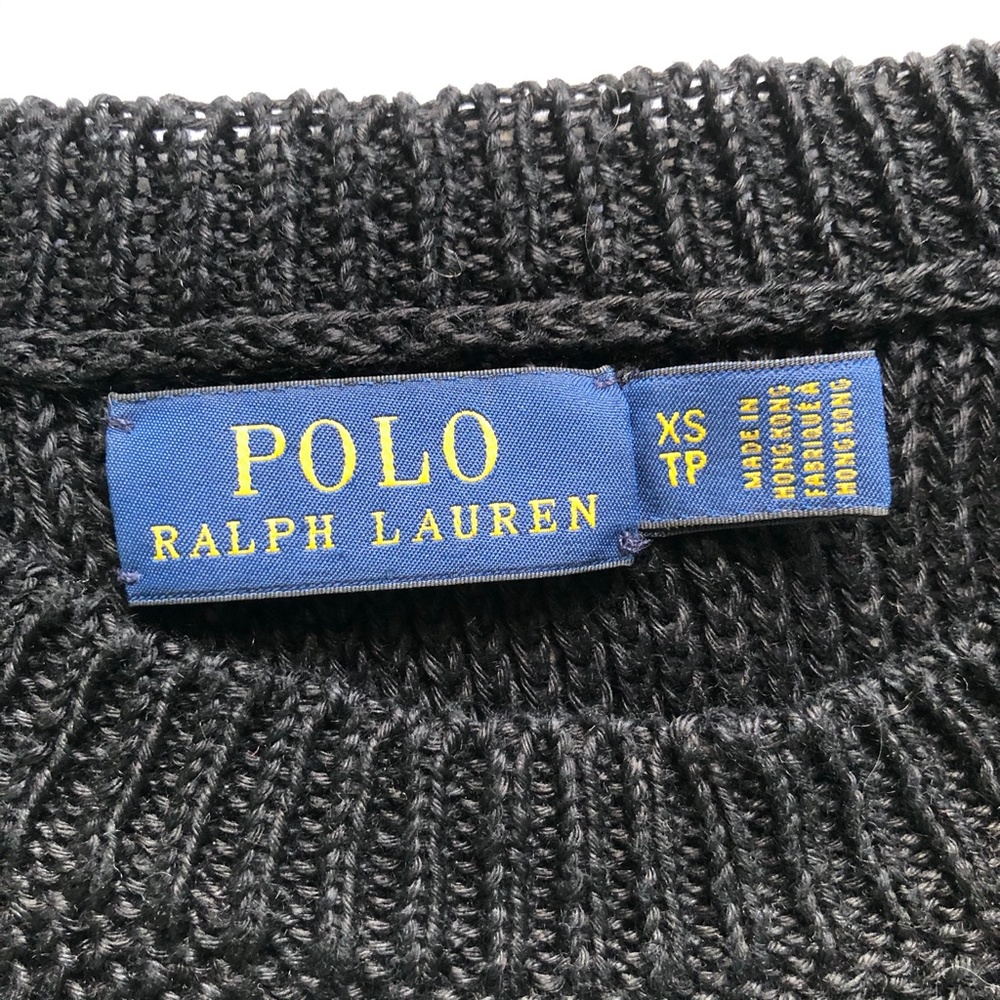 Polo Ralph Lauren Striped Sweater 100% Linen - Picture 13 of 14